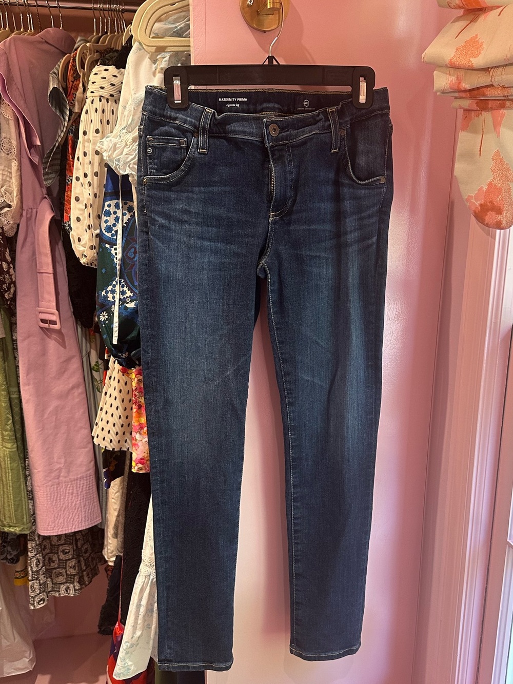 Maternity Dark Blue Women's Jeans